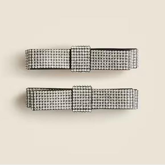 J.crew sparke bow hair clip set - of - two main image 7